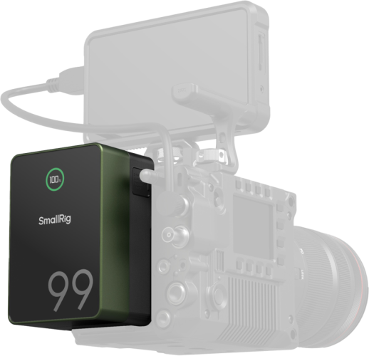 SmallRig 4974 VB99 Pro mini V Mount Battery Green