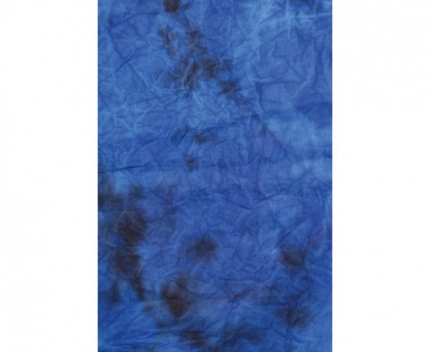 B.I.G. pozadí batikovaná bavlna, tmavě modrá, 300 x 700 cm
