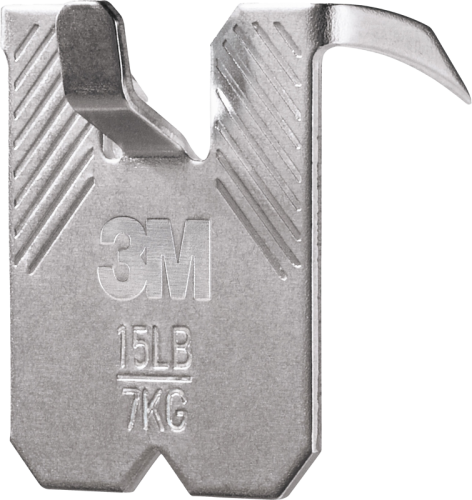 3M Claw Hook for drywall, hold 7 kg, 2 hooks