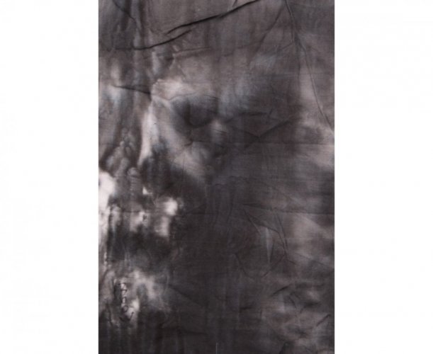 B.I.G. pozadí batikovaná bavlna, žulová-šedá, 300 x 700 cm