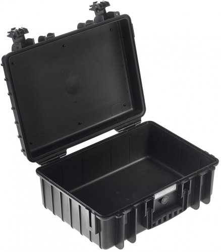 B&W Outdoor Koffer Typ 5000 mit Einteilung Schwarz
