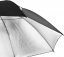 Walimex pro odrazný dáždnik 84cm čierny/strieborný