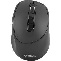 Myš Yenkee YMS 2080GY SLIDER, optická, bezdrôtová, dobíjacia, 2400 DPI, čierna