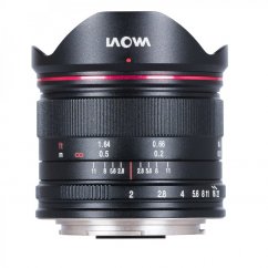 Laowa 7,5mm f/2 Lightweight čierny pre Micro Four Thirds