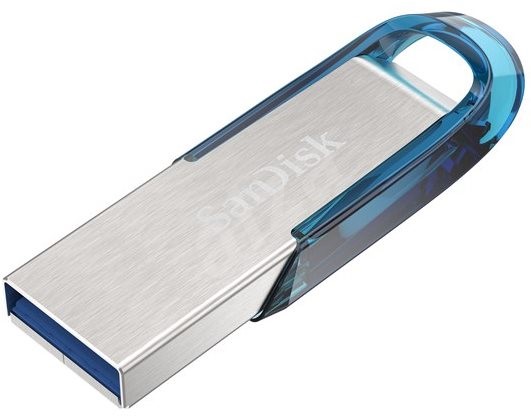 SanDisk Ultra Flair USB 3.0 128GB modrá