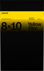Polaroid DuoChrome film for 8x10 Black & yellow edition