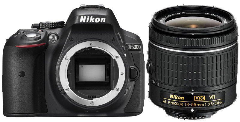 Nikon D5300 + AF-P 18-55 VR