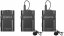 Boya BY-WM4 Pre K2 bezdrôtový klopový mikrofón 2,4 Ghz (2x vysielač, 1x prijímač, 1x klopový mikrofón)