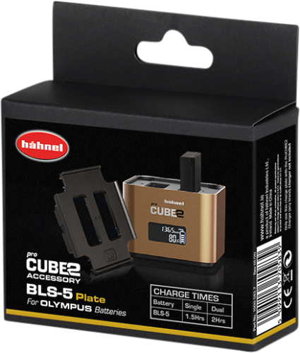 Hähnel ProCUBE 2 Plate for Olympus BLS-5 Battery