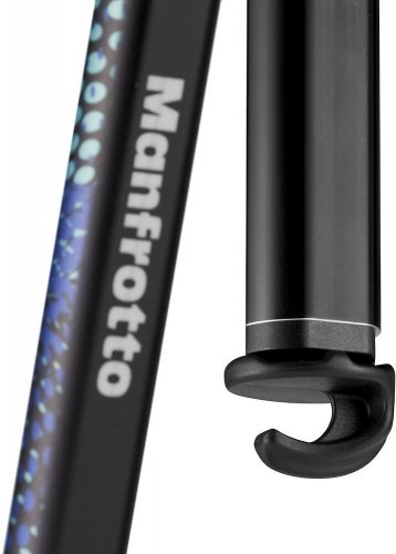 Manfrotto Element MII Aluminium, 4-sekční hliníkový stativ (modrý)