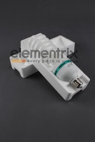 Bec fluorescent spirală economic 60W 5500K E27