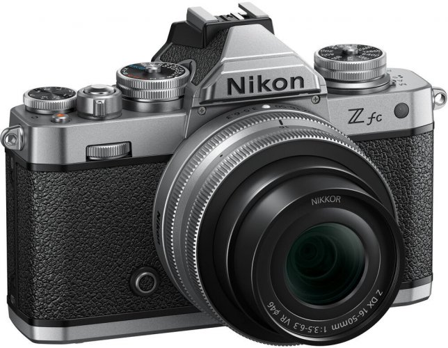 Nikon Z fc + 16-50 VR + 50-250 VR (stříbrné)