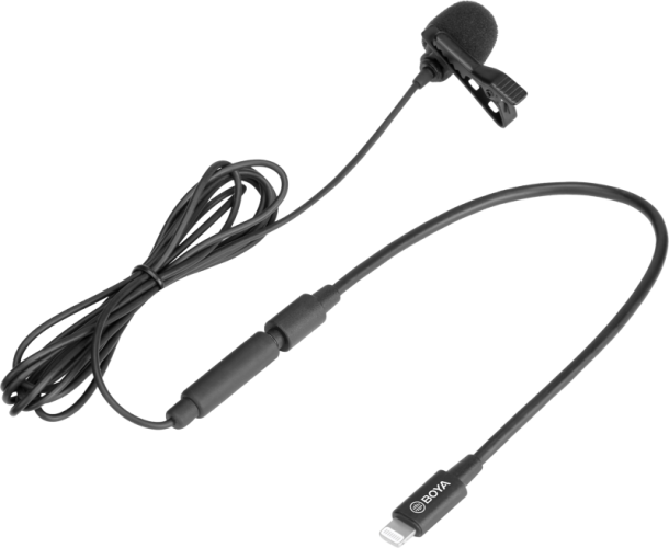 Boya BY-M2 / Lavalier Microphone / for iOS devices