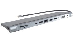 Dokovacia stanica USB-C Full Size MST vhodná pod notebook