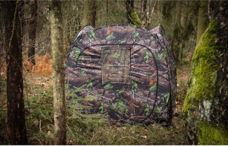 B.I.G. Camouflage tent for Birdwatching | Floor 145 x 145 cm | Height 160 cm
