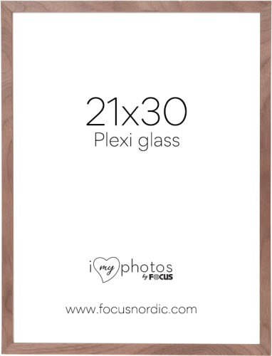 Focus Soul Walnut veneer 21x30 Plexi