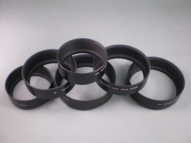 Kovová sluneční clona 72mm
