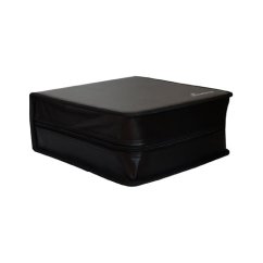 Púzdro na 300 CD/DVD zapínacie, čierne