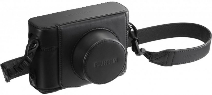 Fujifilm LC-X100F Echtlederkameratasche Schwarz