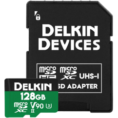 Delkin microSD Power 2000x UHS-II (V90) R300/W250 128GB
