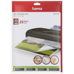 Hama laminovací fólie, DIN A4 (21,6×30,3 cm), 80 µ, balení 25 ks