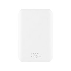 Powerbanka FIXED MagZen s bezdrôtovým nabíjaním a podporou Magsafe, 6 000 mAh, biela
