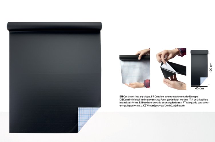 Fólia Securit na popis křídou, 100 x 45 cm, samolepící