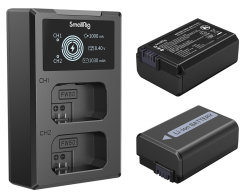SmallRig 3818 NP-FW50 Battery & Charger Kit