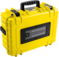 B&W Outdoor Cases BW Outdoor Cases energy.case PRO500 (300 Watt), yellow