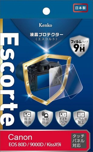 Kenko Escorte 9H Protection Film pre Canon EOS 80D, 70D