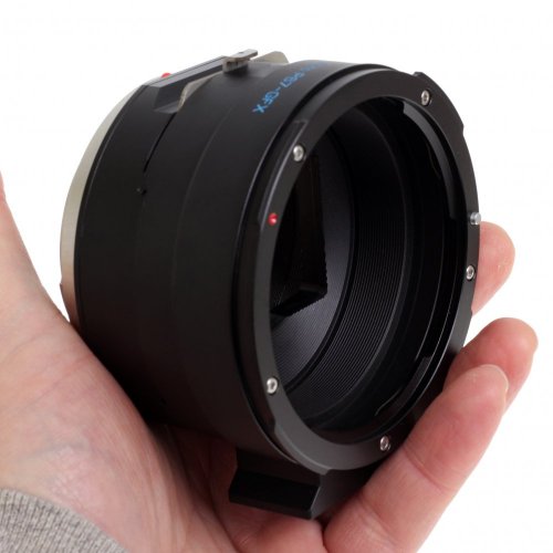 Kipon Shift Adapter von Pentax 67 Objektive auf Fuji GFX Kamera