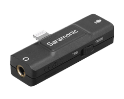 Saramonic Sound Card - Audio Adapter with Lightning Connector (SR-EA2D)