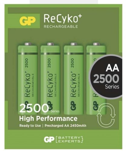 GP ReCyko+ 2500 series 4xAA