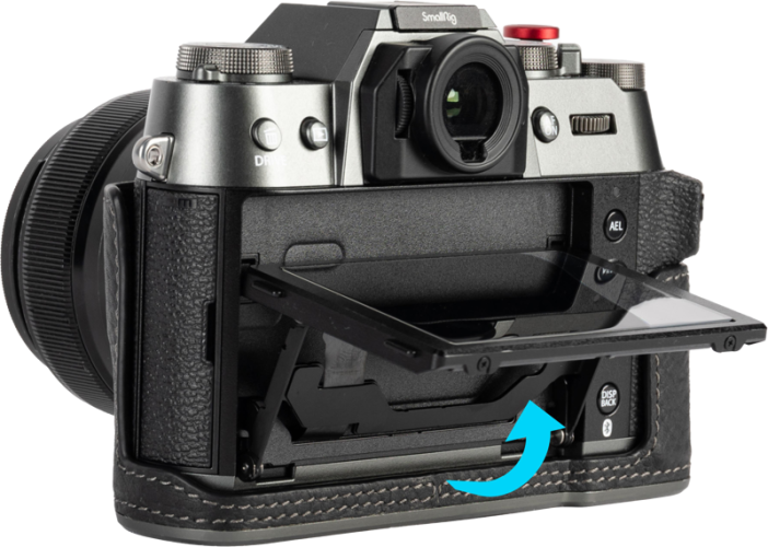 SmallRig 4709 Leather Half Case Kit for Fujifilm X-T50 Black