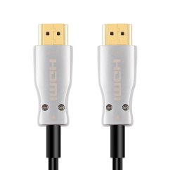 Kábel HDMI High Speed 4K@60Hz + Ethernet 25m, M/M, pozlátené konektory