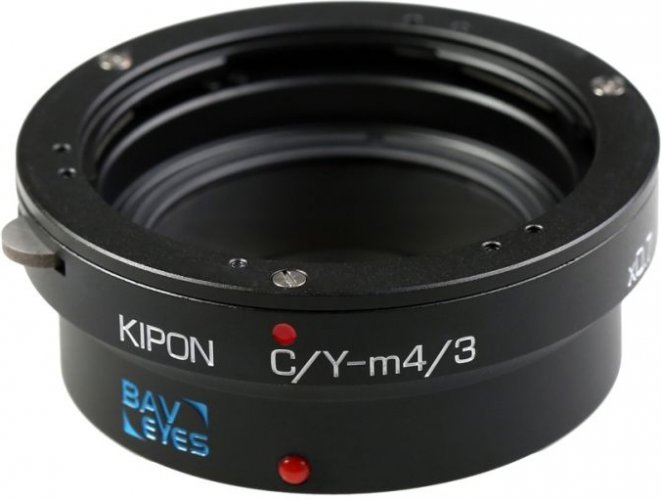 Kipon Baveyes Adapter from Contax/Yashica Lens to MFT Camera (0,7x)