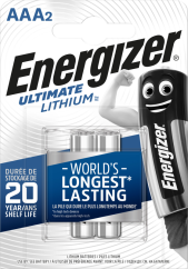 Energizer Ultimate Lithium AAA 2 pack