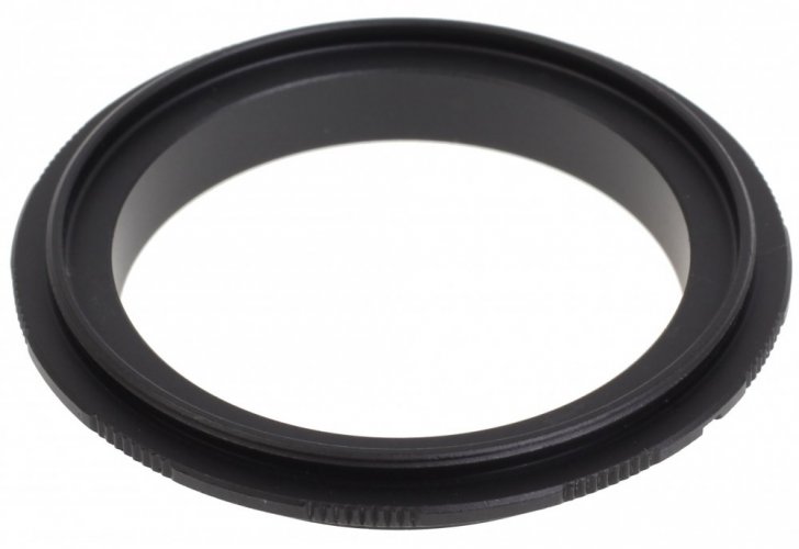 forDSLR 58mm Reverse Mount Macro Adapter Ring for Canon EF Mount Cameras