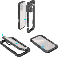 SmallRig 5008 Mobile Video Cage Basic Edition for iPhone 16 Pro