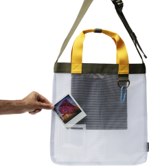 Polaroid Ripstop Tote Clear
