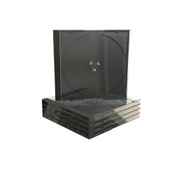 Obal na 1 CD 10.4mm čierny - kartón 100 ks