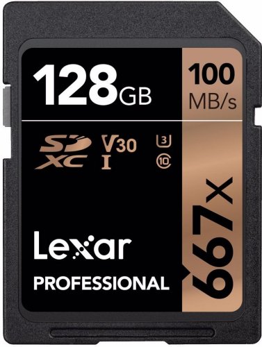 Lexar Professional 667x SDXC UHS-I 128GB