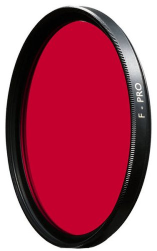 B+W 77mm Rot-dunkel Filter für Schwarz-Weiß-Foto MRC F-Pro (091M)