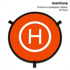 Mantona Drone Landing-Point Foldable, Ø 75cm