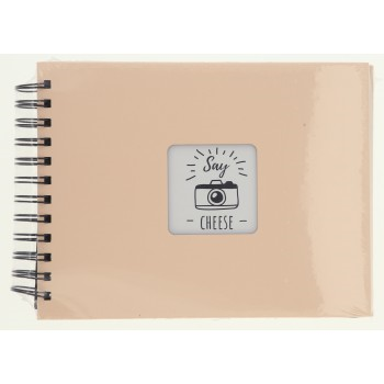 Hama album klasický spirálový FINE ART 24x17 cm, 50 stran, taupe