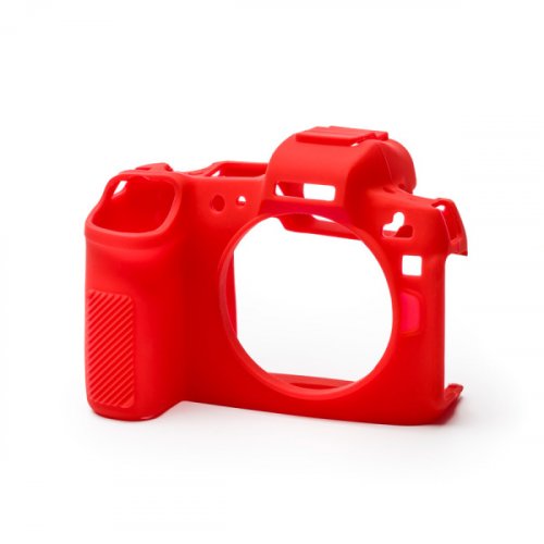 Silikonový ochranný kryt EC Pouzdro Reflex Silic Canon R10 červená