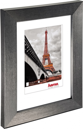 PARIS, fotografia 10x15 cm, rám 15x20 cm, sivý
