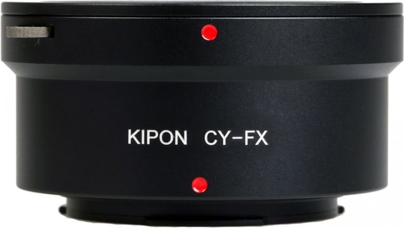 Kipon adaptér z Contax / Yashica objektívu na Fuji X telo