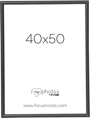 Focus Can-Can Aluminium Black 40x50