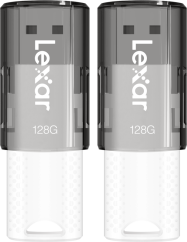 Lexar JumpDrive S60 Flash Drive (USB 2.0) 2x128GB Pack